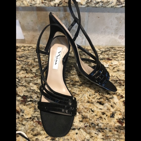 Nina Shoes - Nina Beaded Sandals Size 8